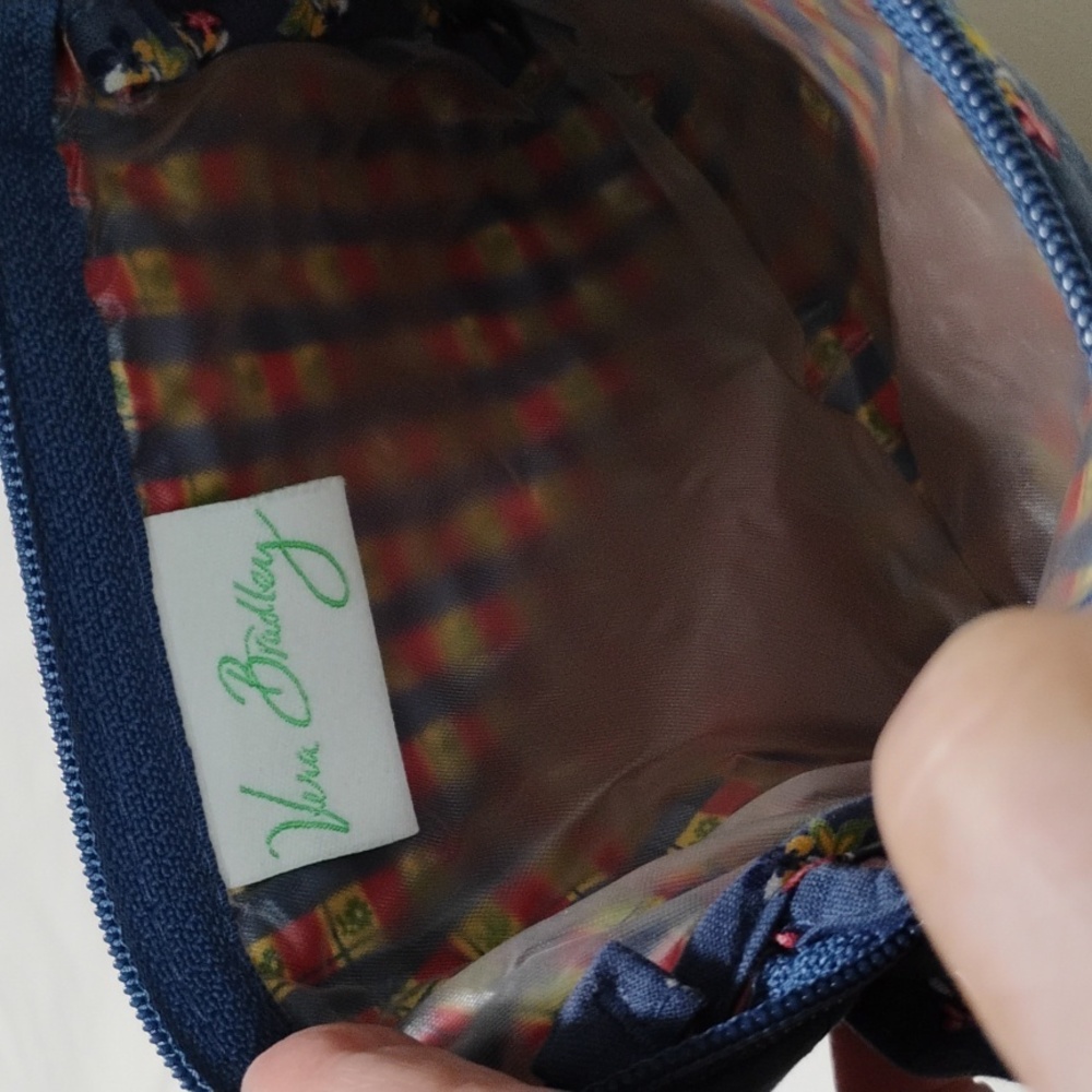EUC Vera Bradley Emily Small Cosmetic Bag - Picture 5 of 6